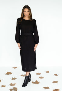 Yvette Dress Black