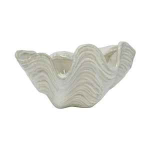 Shell Decor Clam - White 24.5cm