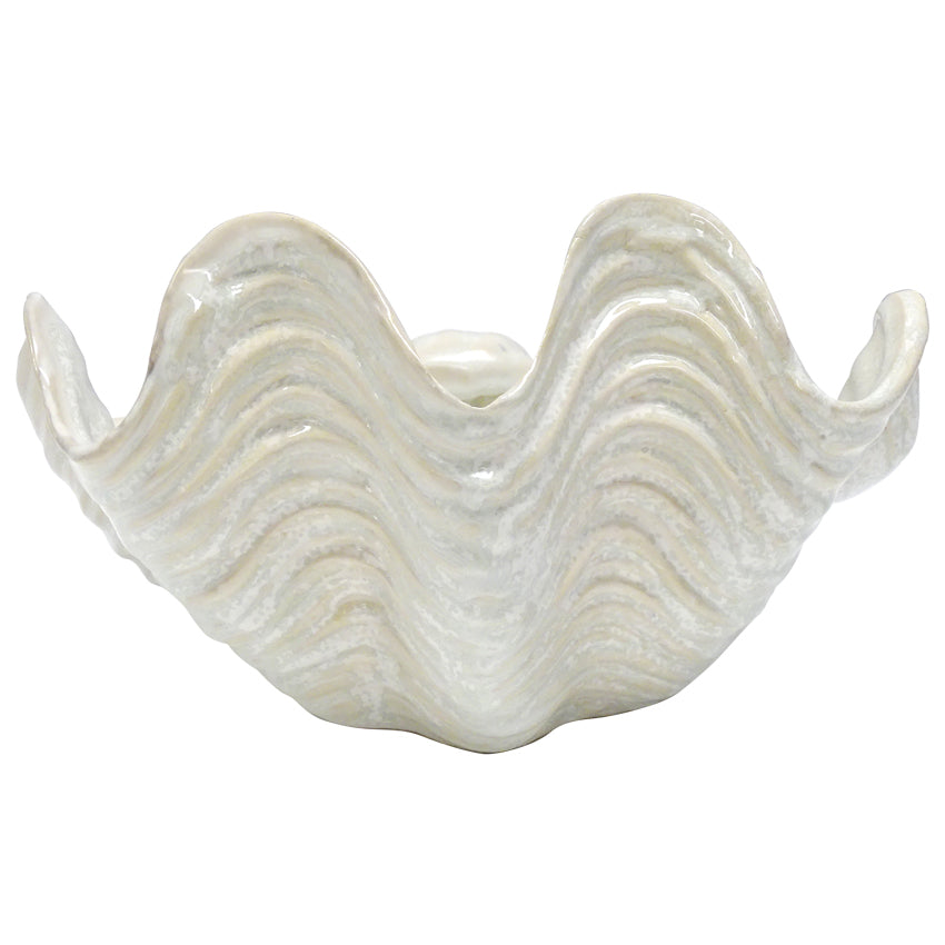 Shell Decor Clam - White 24.5cm