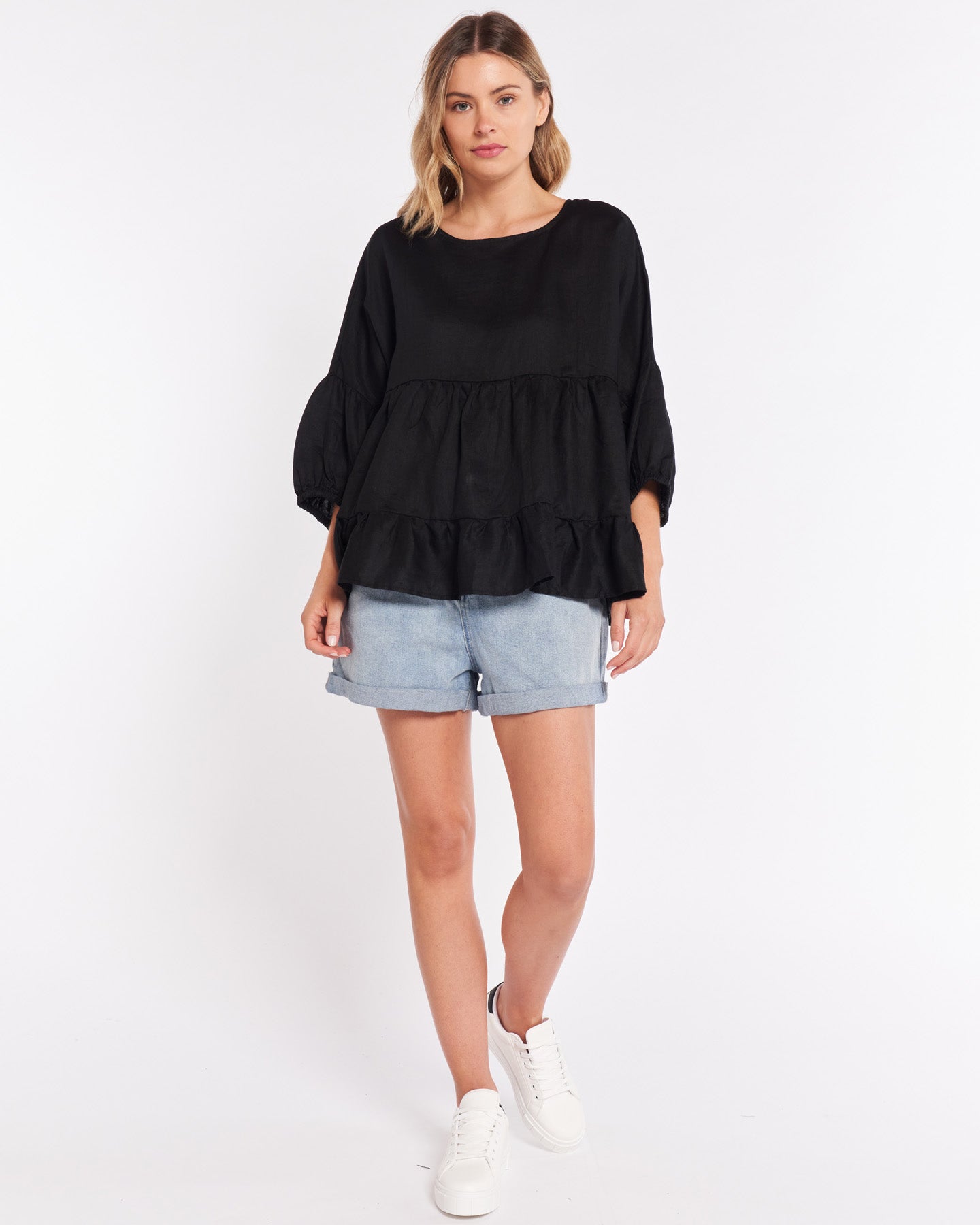 Jenny Denim Short - Ice Wash