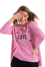 Load image into Gallery viewer, Kimmy Top by betty basics with love print