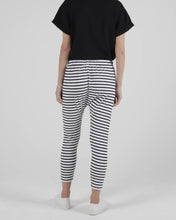 Load image into Gallery viewer, Lola Pant - White/Black Stripe