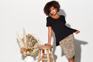 LOU LOU AUSTRALIA The Midi Whitney Tube Skirt