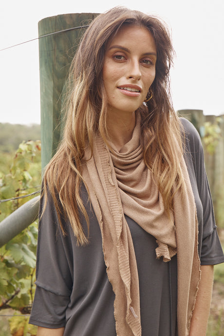 The Sassoon Cashmere/Bamboo Scarf . Lou Lou Australia scarf