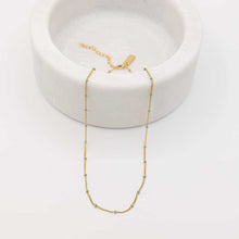Load image into Gallery viewer, Layer Me Necklace in Gold with Paradise Blue