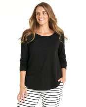 Load image into Gallery viewer, Megan Long Sleeve Top - Black