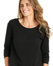 Load image into Gallery viewer, Megan Long Sleeve Top - Black