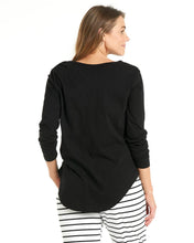 Load image into Gallery viewer, Megan Long Sleeve Top - Black