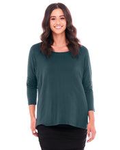 Load image into Gallery viewer, Milan 3/4 Sleeve Top - Ivy