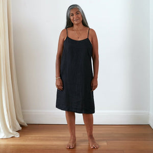 Italian Linen Slip Dress