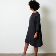 Load image into Gallery viewer, Italian Linen straight edge dress