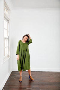 Montaigne Paris Italian Linen Tuscany Dress Journee Baggy Linen Dress The Corner Store Yamba