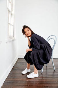 Montaigne Paris Italian Linen Tuscany Dress Journee Baggy Linen Dress The Corner Store Yamba