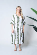 Load image into Gallery viewer, Cotton Dress - Tie Dye Slate