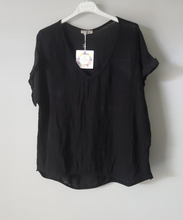 Load image into Gallery viewer, Plain Italian Linen Tee - Siena