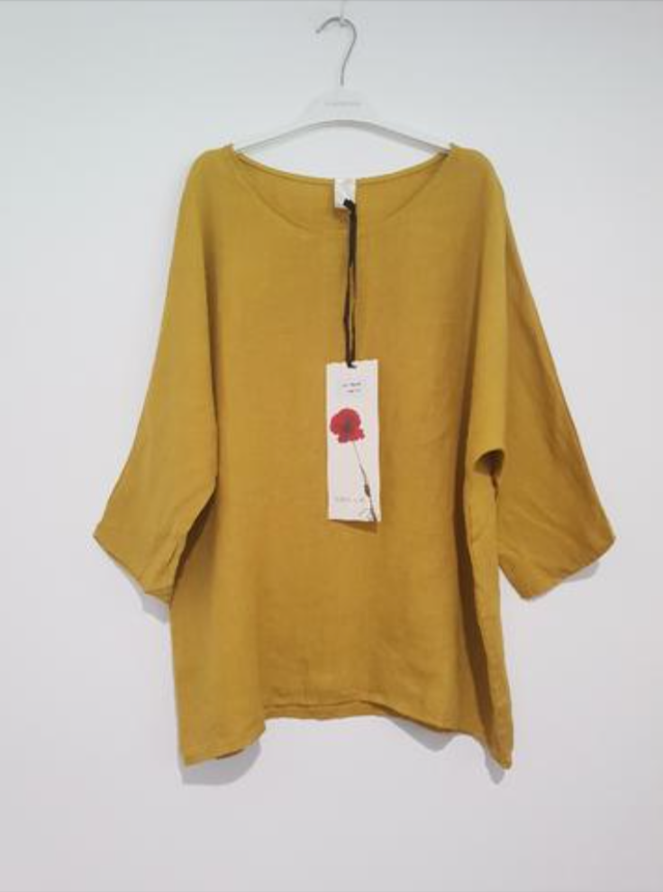 Montaigne Paris Italian Linen Florence Top The Corner Store Yamba