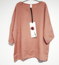 Load image into Gallery viewer, Montaigne Paris Italian Linen Florence Top The Corner Store Yamba