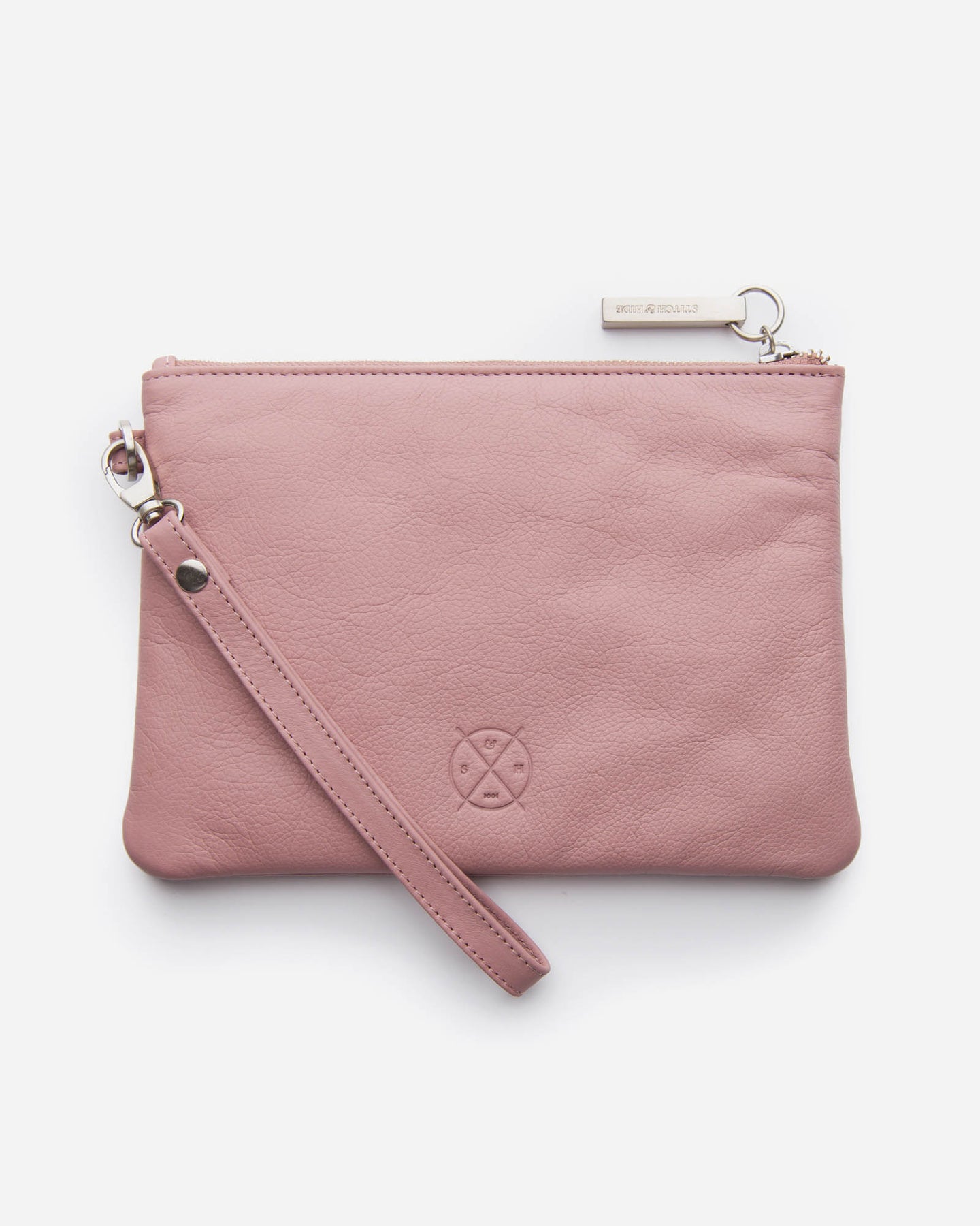 Stitch & Hide - Cassie Clutch - Dusty Rose - The Corner Store Yamba
