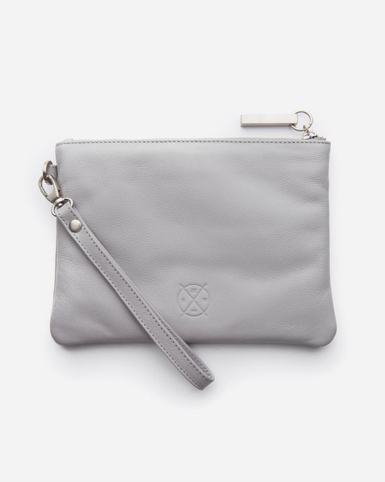 Cassie Clutch - Misty Grey