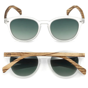 Taine Frost Khaki Lens l Walnut Arms