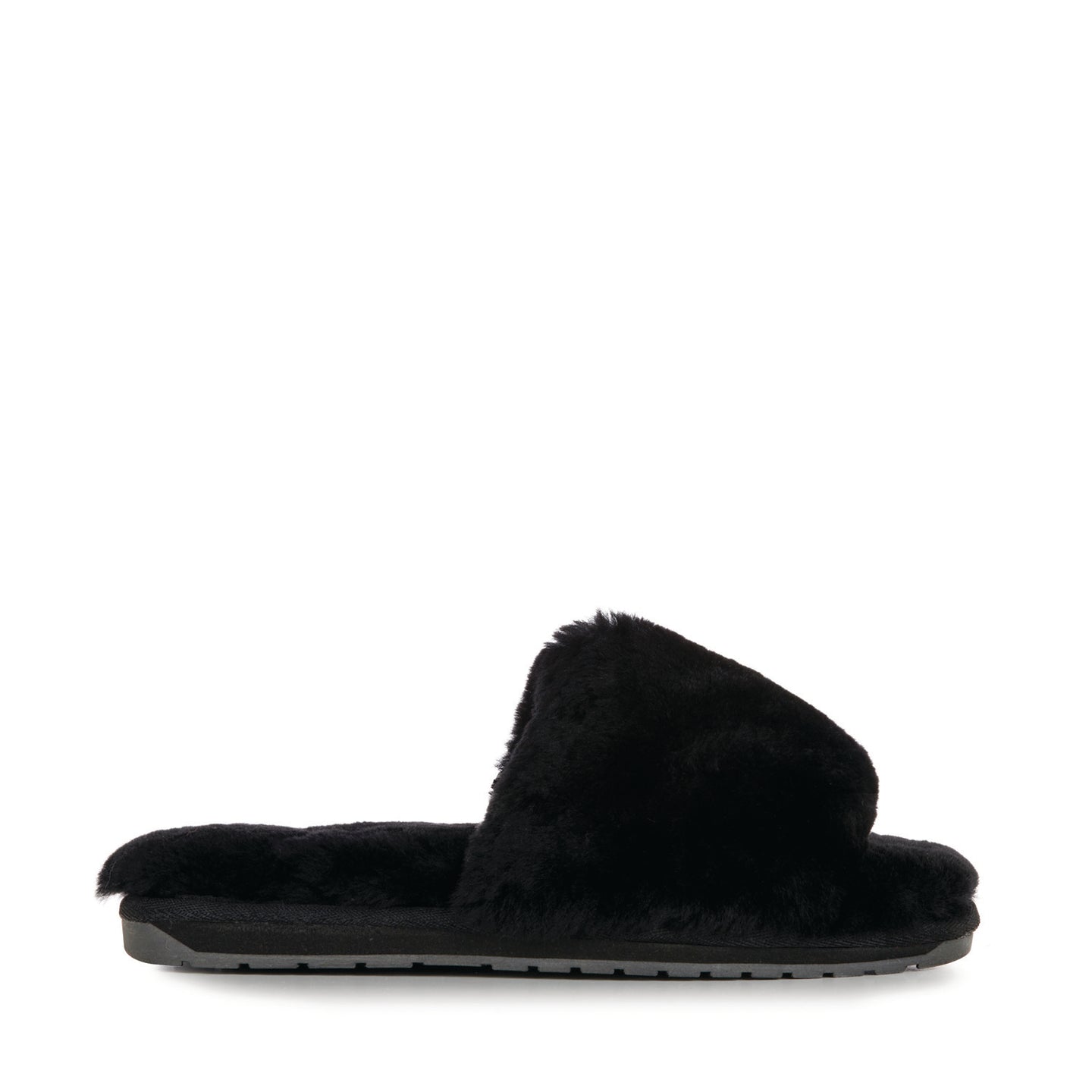 Emu Australia Myna 2.0 slipper in Black, The Corner Store Yamba, Yamba Boutique, Emu Australia.