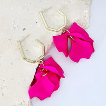 Load image into Gallery viewer, April Earrings Fuchsia
