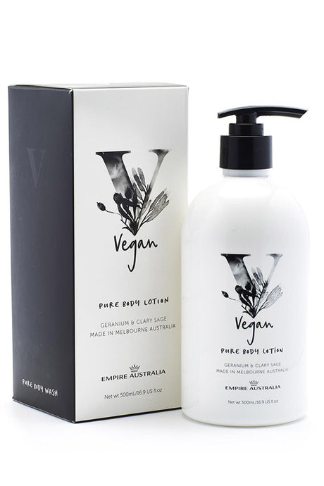 Geranium & Clary Sage Pure Body Lotion