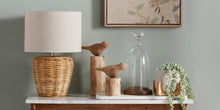 Load image into Gallery viewer, Amalfi Stable Table Lamp Natural/Cream
