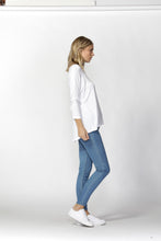 Load image into Gallery viewer, Milan 3/4 Sleeve Top - White