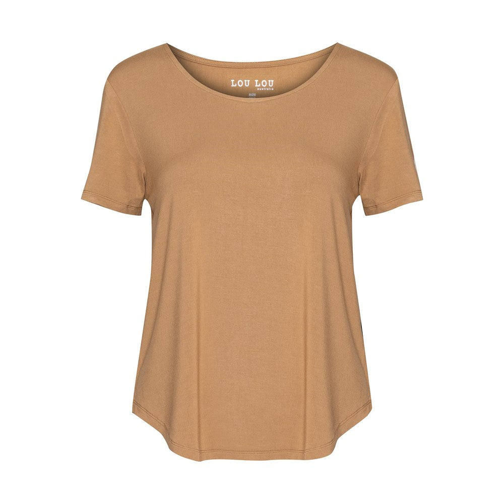 The Janis Tee - Nougat