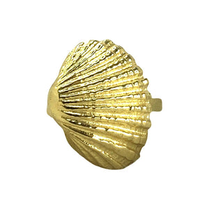 adjustable clam shell ring