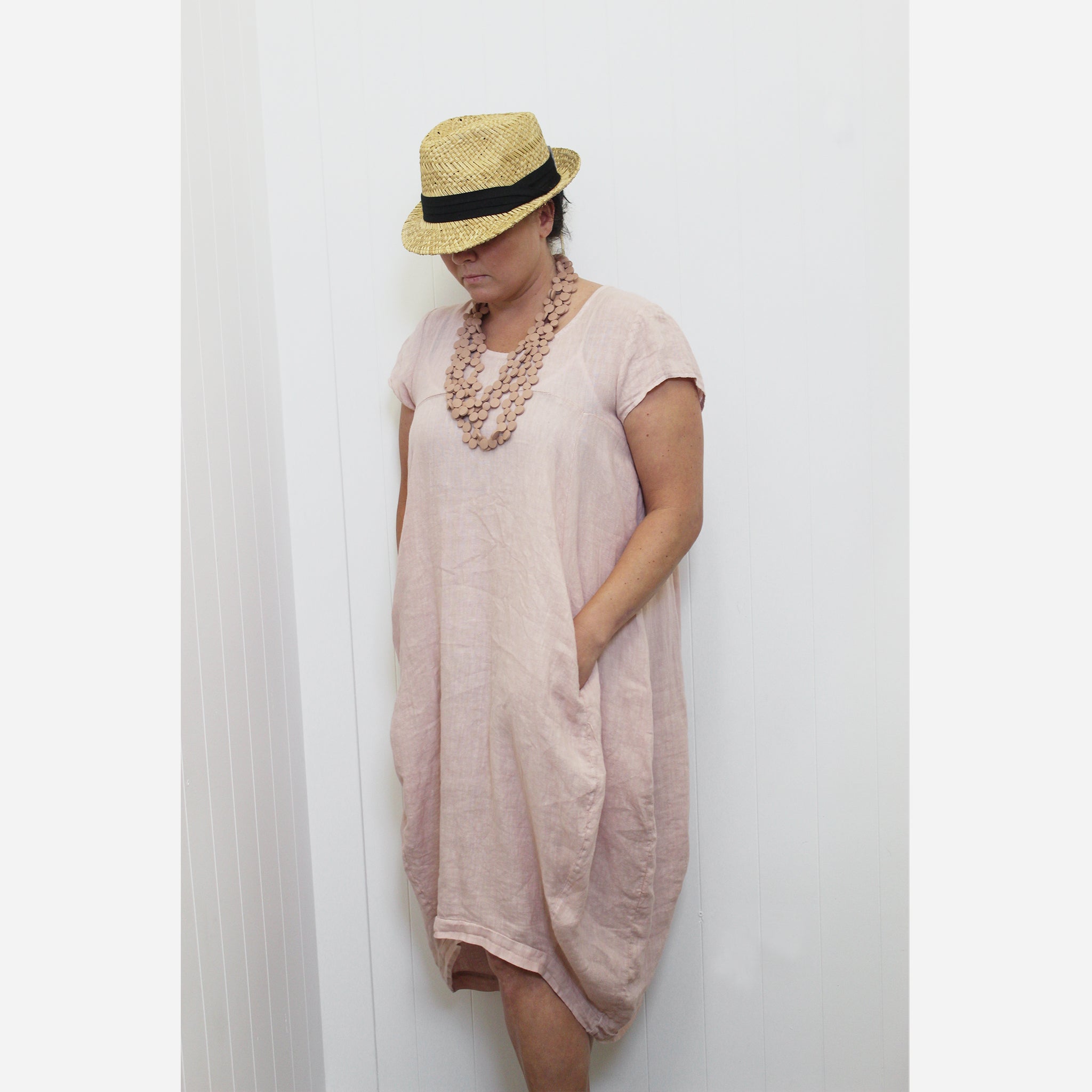 Talia Benson Italian Linen Positano Dress - The Corner Store Yamba Talia Benson Italian Linen Positano Dress - The Corner Store Yamba