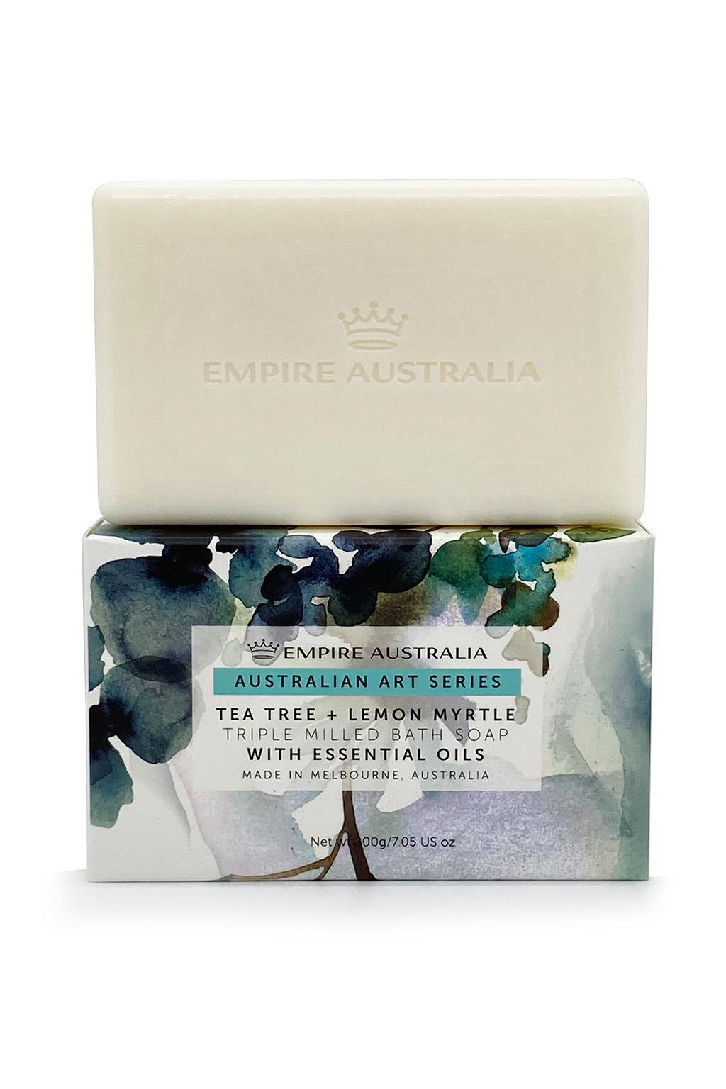 Art Series Tea Tree & Lemon Myrtle Bath Soap 200gms