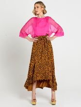 Load image into Gallery viewer, To Her Door Silk Kaftan Top